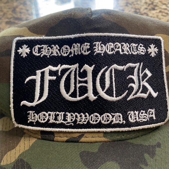 Chrome hearts camo trucker hat - Picture 5 of 6